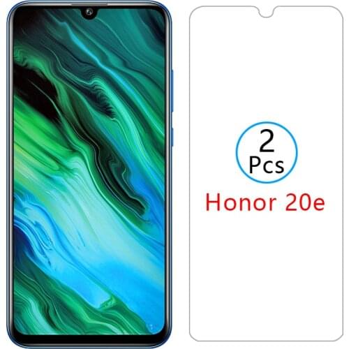 Protective glass on honor 20e tempered glass screen protector for huawei honor20e honer 20 e e20 phone film glas safety 6.21 9h