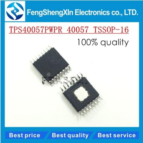 10pcs/lot TPS40057PWPR TPS40057PW 40057 TPS40057 HTSSOP-16 IC REG CTRLR BUCK PWM
