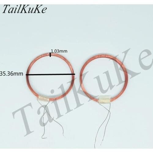 10pcs 125 KHZ Card Reader Anti-theft Lock Antenna Access Control Machine ID Self-adhesive Coil 32MM Customized