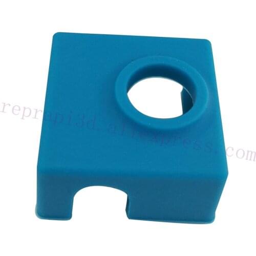 100PC Blue MK7/ MK8/MK9 Silicone Socks For Ender Creality CR-10 Anet Reprap Tronxy X5S SILICONE HEATER BLOCK COVER