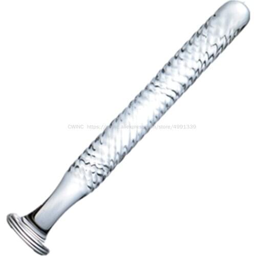 CW0232 Glass Dildo Greatest Hits 19.5 Cm About 7 Inches Vagina Massager Anal Sex Toys for Woman
