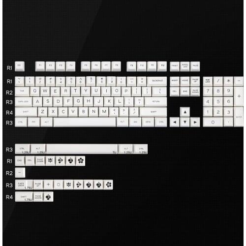 PBT Keycaps Cherry Profile For Mechanical Keyboard Mx Switch For GK61 SK64 SK87 61 GH60 Gamer