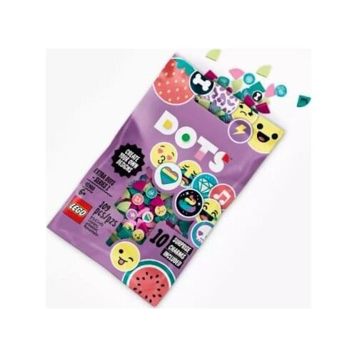 LEGO Dots Soft Rubber Dots Series Bracelet Kit with DIY Building Blocks 41908 Funny Jewelry Toys Great Chrismas Birthday Gift