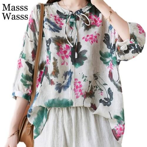 Masss Wasss Womens Chiffon Blouses