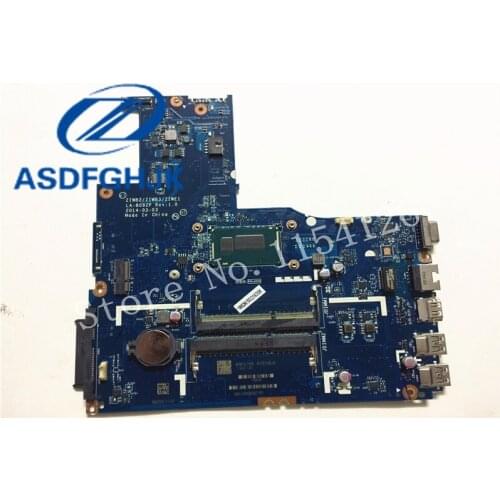 Laptop motherboard For Lenovo B50-70 Motherboard DDR3 with SR1EK i3-4005U Cpu Rev: 1 ZIWE1 ZIWB2 ZIWB3 LA-B092P 100% test ok