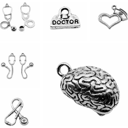 Tristana Brain Charms designer charms for jewelry making diy jewelry kit accessories