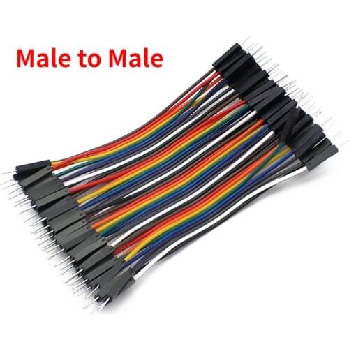 40-120pcs Dupont Line 10CM 40Pin Male to Male + Male to Female and Female to Female Jumper Wire Dupont Cable For Arduino DIY KIT