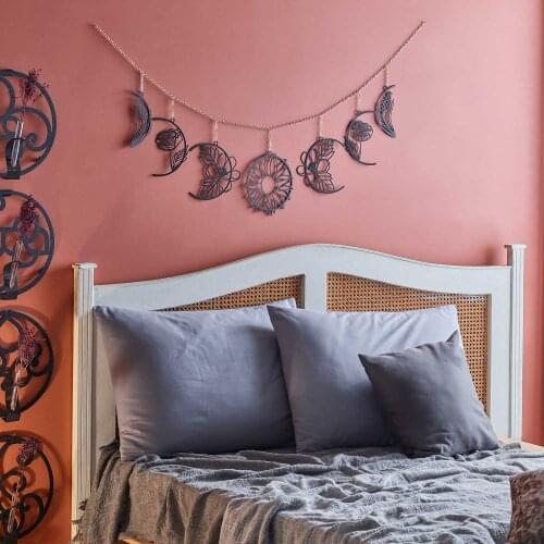 RITE EVRELERİ METAL WALL ACCESSORIES MODERN DESIGN DECOR DECORATION MOON FULL MOON HİLAL LUXURY