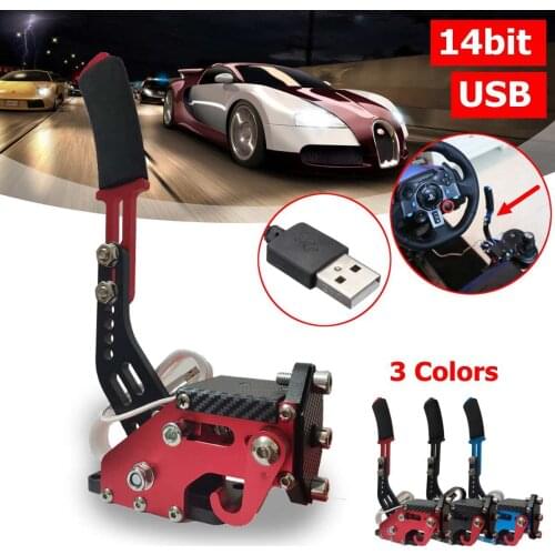 Hand Brake Brake System 14 Bit Hall Sensor PC USB Handbrake Sim For Racing Games G25 27 29 T300 T500 Fanatec Osw Dirt Rally