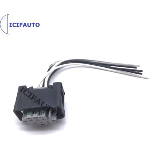 3/6 Pin Tyco Accelerator Pedal Plug Throttle Valve Sensor Connector Wire Pigtail for VW Golf MK4 Land Rover Discovery 7M0973119