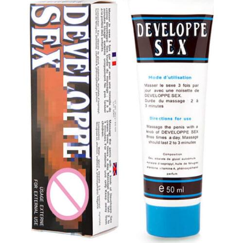 Strong Man XXL Cream Developpe Sex Penis Enlargement Cream Sex Products Men Long Delay Increase Growth Thicken Big Dick Enlarge