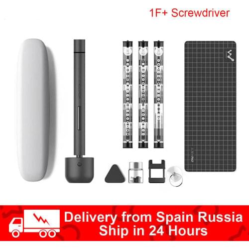 Xiaomi Wowstick 1F+ 1F Pro Mini Electric Screw Driver Set Bits Toolkit Alloy Body LED Light for Phone Laptop Digital Products