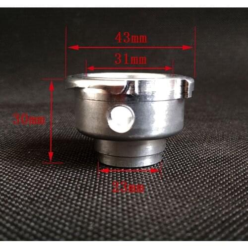 Factory Outlet Aluminum radiator filler neck cnc billet aluminium cap 2 piece
