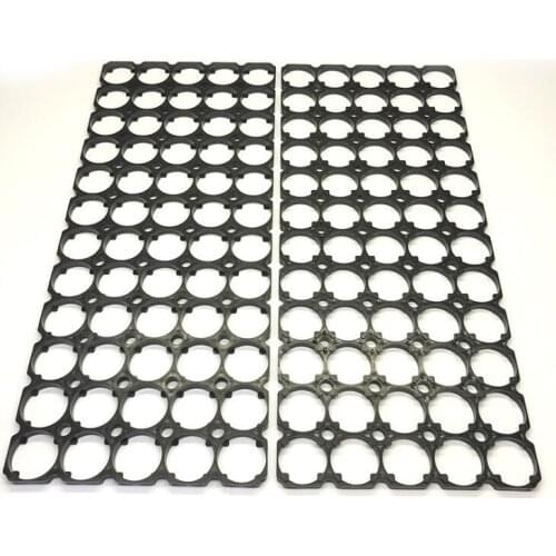 MasterFire 10pcs/lot 5*12 32650 Battery Holder Bracket Cell Safety Anti Vibration Black Plastic Brackets For 32650 Batteries