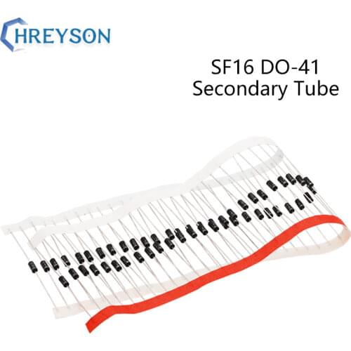 20Pcs Super Fast Recovery Rectifier Diode DO-41 1A 400V SF12 SF14 SF16 SF18 Electronic Components PCB SF