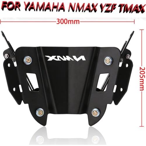 Rear Side View Mirrors Adapter Fixed Stent Holder Motorcycle CNC NMAX Rearview Bracket For Yamaha NMAX155 125 150 2015-2020 2018