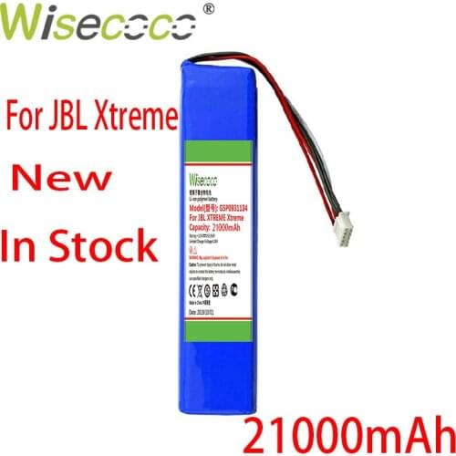 WISECOCO 21000mAh GSP0931134 Battery For J BL JBLXTREME Xtreme High Quality With Tracking Code