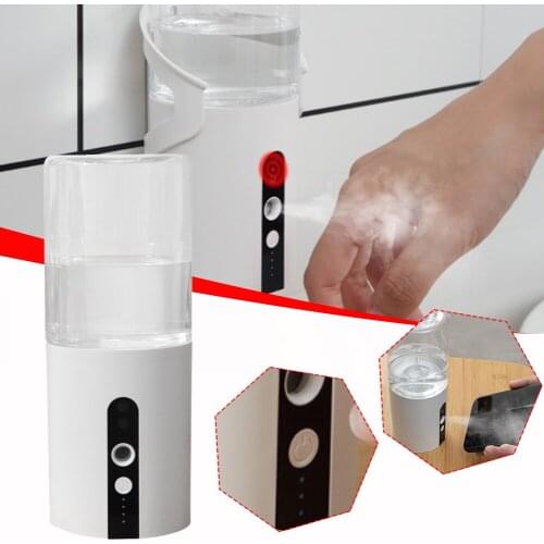 Touchless Hand Disinfection Machine Automatic Soap Dispenser Wall-mounted Sensor Mist Spray Hand Sanitizer Disinfection 320ml