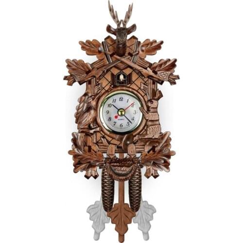 Cuckoo Clock Living Room Wall Clock Bird Cuckoo Alarm Clock wall Watch Wooden Living Room Clock Home Decoration Accessories