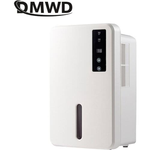 DMWD 1.5L Smart Mini Dehumidifier Moisture Absorbent Air Dryer Clothes Dryers For Home LED Display