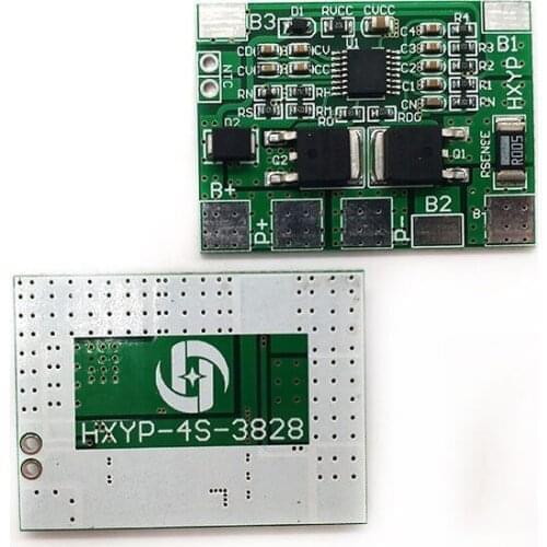 DYKB 4S 12.8V 14.4V 8A LiFePO4 Lithium iron phosphate Battery BMS Protection PCB Board 20A current limit 3.2V x4 32650