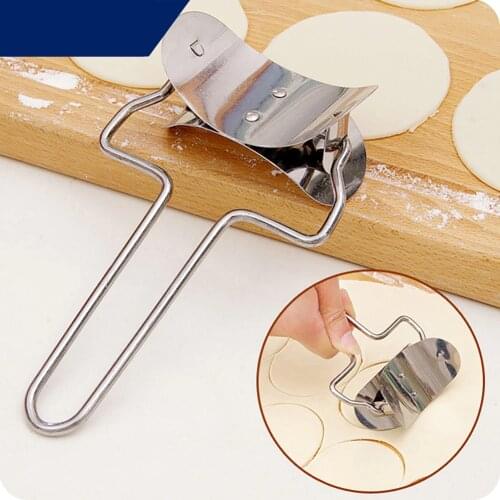 Dumpling Mold Round Rolling Cutting Blade Dough Circle Cutter DIY Ravioli Maker Device Dumpling Wrapper Manual Household Tools