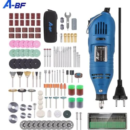 A-BF Electric Drill Rotary Tool 150W EngraverAngle Grinder 220V Polishing Engraving Machine Variable Speed Power Tools Accessory