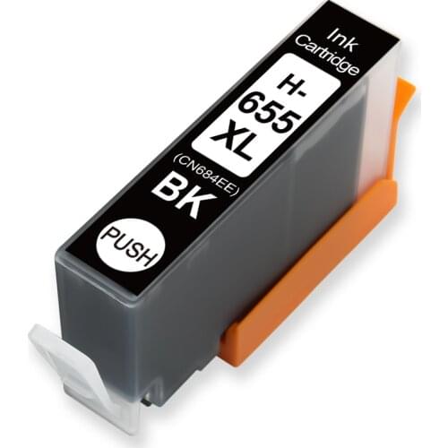 UniPlus 655XL Full Ink Cartridge Replacement HP 655 HP-655 HP 655XL for HP Deskjet Ink Advantage 3525 4615 4625 5525 6520 6525