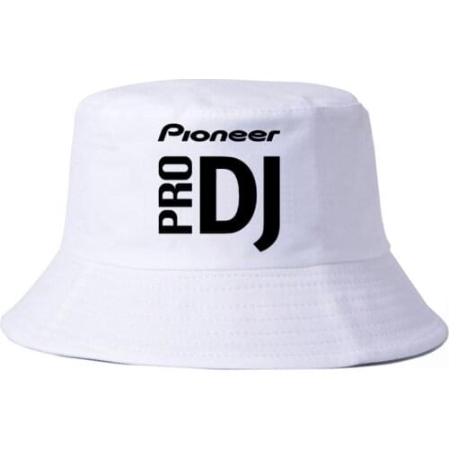 DJ style Pioneer Cap Summer cool sun bucket hats Women Men print Pioneer DJ PRO fisherman hat panama bucket hat bone