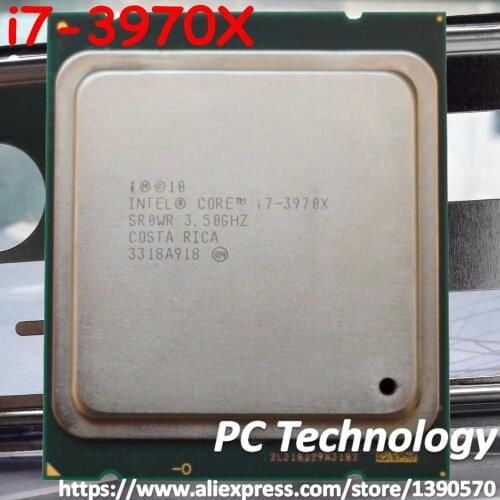 Original Intel Core i7 Extreme Edition i7-3970X processor i7 3970X Desktop CPU 6-cores 3.50GHZ 15MB 32nm LGA2011 free shipping