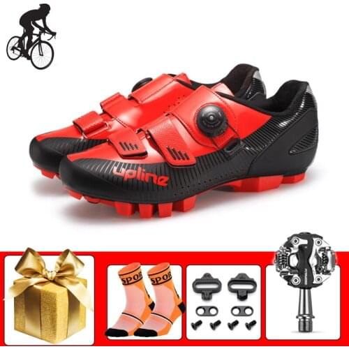 Professional Cycling Sneakers Breathable Self-locking Outdoor Sports Superstar Sapatilha Ciclismo Mtb Riding Bicycle Footwear