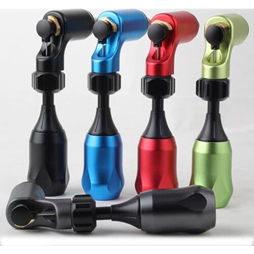 Rotary Machine Gun Shader Liner L Shape Strong Power Aluminum Alloy Body Art Permanent Makeup for Tattoo Needles Power Supply