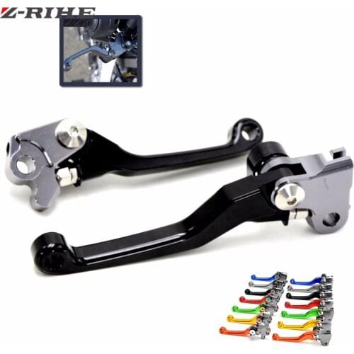 Motocross dirt bike CNC Pivot Brake Clutch Levers For HUSQVARNA TC85 TC125 TC250 TE125 TE250/300 FC250-450 FE250-501/S 2004-2016
