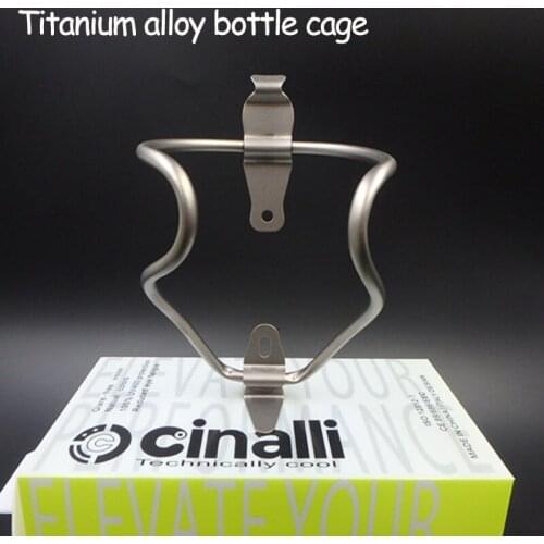 Ultralight Bicycle Water Bottle Holder Road Mountain Bike Bottle Cage Titanium Alloy Cycling Drink Cup Holder Bicycle Equipment