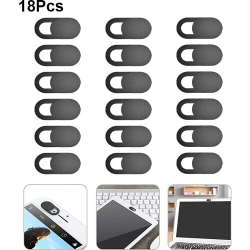 Universal WebCam Cover Shutter Magnet Slider Plastic Camera Cover For Laptop iPad PC Macbook Tablet Smartphone Privacy Sticker