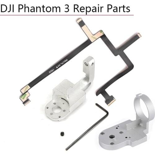 Repair Parts for DJI Phantom 3 Standard P3S Drone Yaw Roll Arm Gimbal Bracket Flat Ribbon Cable Flex Pitch Motor gimbal mounting