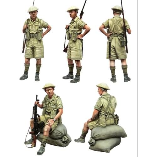 1/35 Resin Figure Model Kit Unassambled Unpainted E95