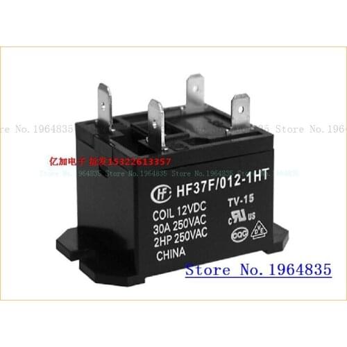 JQX-37F-12-1H 12V 30A250VAC