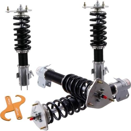 24 Ways Damper Coilovers for SUBARU WRX GDB GDA 2002-2007 Coilover Suspension Coilover