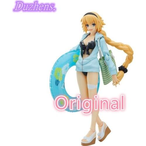 Anime Fate/Grand Order Joan of arc swimsuit figma PVC Action Figure Anime Figure Model Toys Figure Collection Doll Gift