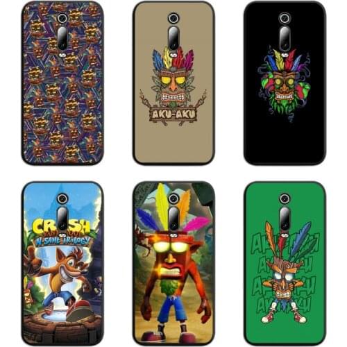 Crash Bandicoot Aku Aku Phone Case For Redmi 9A 9 8A 7 6 6A Note 9 8 8T Pro Max K20 K30 Pro