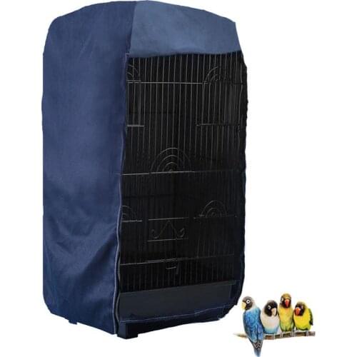 Bird Cage Cover Breathable Anti-mosquito Warm Bird Cage Protective Cloth Parrot Canary Light-proof Thicken Reduce Distractions