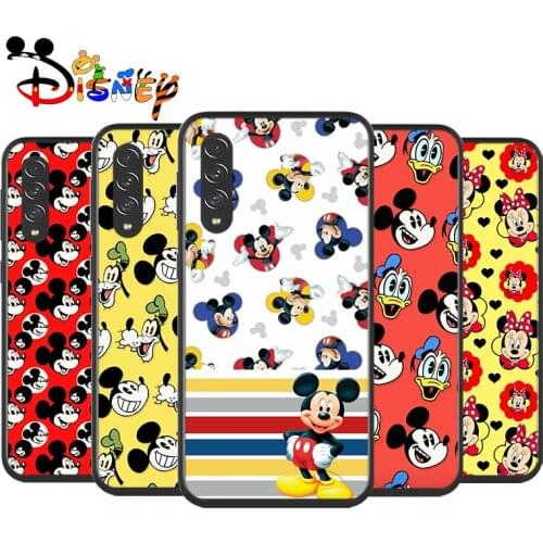 Lovely Mickey Disney for Samsung Galaxy A90 A80 A70 A60 A50 A40 A20 A2Core A10 M31 M21 M60 M40 M30 Black Phone Case