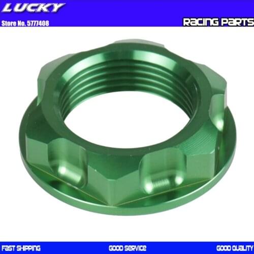 Motorcycle Steering Stem Nut Bolt For Kawasaki KX125 KX250 2004-2008 KX250F 2004-2018 KX450F 2006-2018