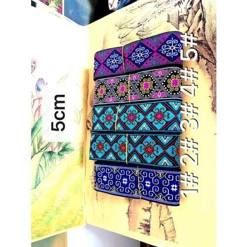 5CM computer embroidered webbing,XERY20200410V