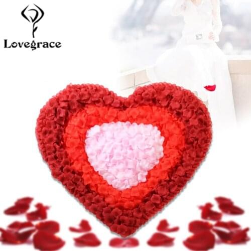 Lovegrace 100 pieces of wedding rose petals per package wedding wedding simulation petals non-woven petals rose petals