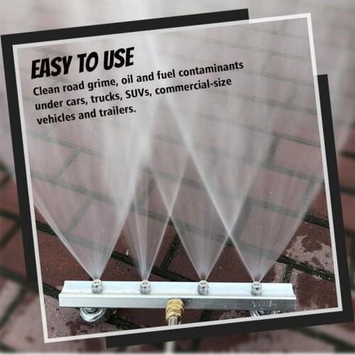 Multifunctional High Pressure Cleaning Nozzle Automobile Chassis Cleaning and Road Cleaning Nozzle Car Styling