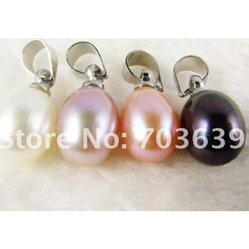 Natural 8mm freshwater flawless smooth pearl pendants for necklace or earrings free shipping