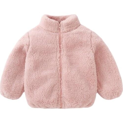 New Winter Fashion Boys Coat Baby Girl Clothes Cute Children Jacket Toddler Solid Casual Costume Infant Clothing Kids Sportswear
