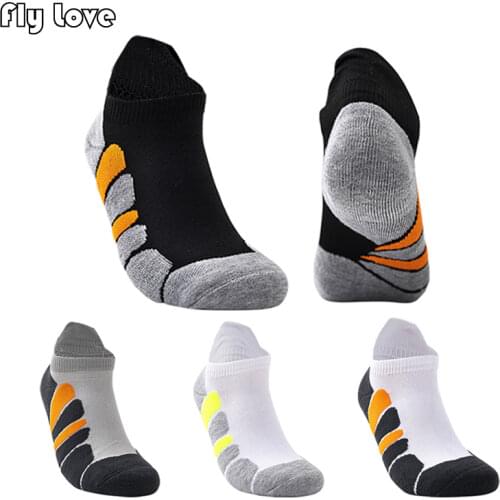 Sports Socks Men Professional Basketball Running Towel Bottom Anti-Slip Outdoor Breathable Cotton Cycling Hiking Socks
